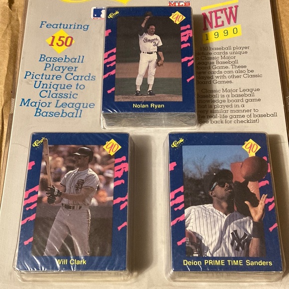 1990 Classic Major League Baseball Board Game Featuring 150 Player Cards - Picture 12 of 12